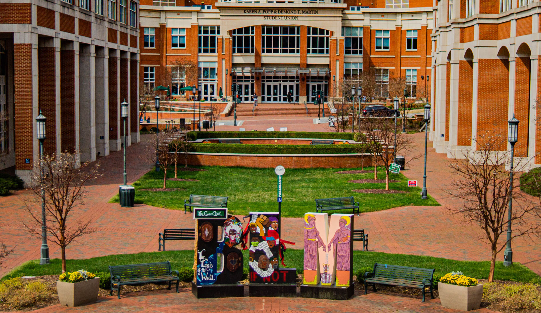BLM mural zoomed out